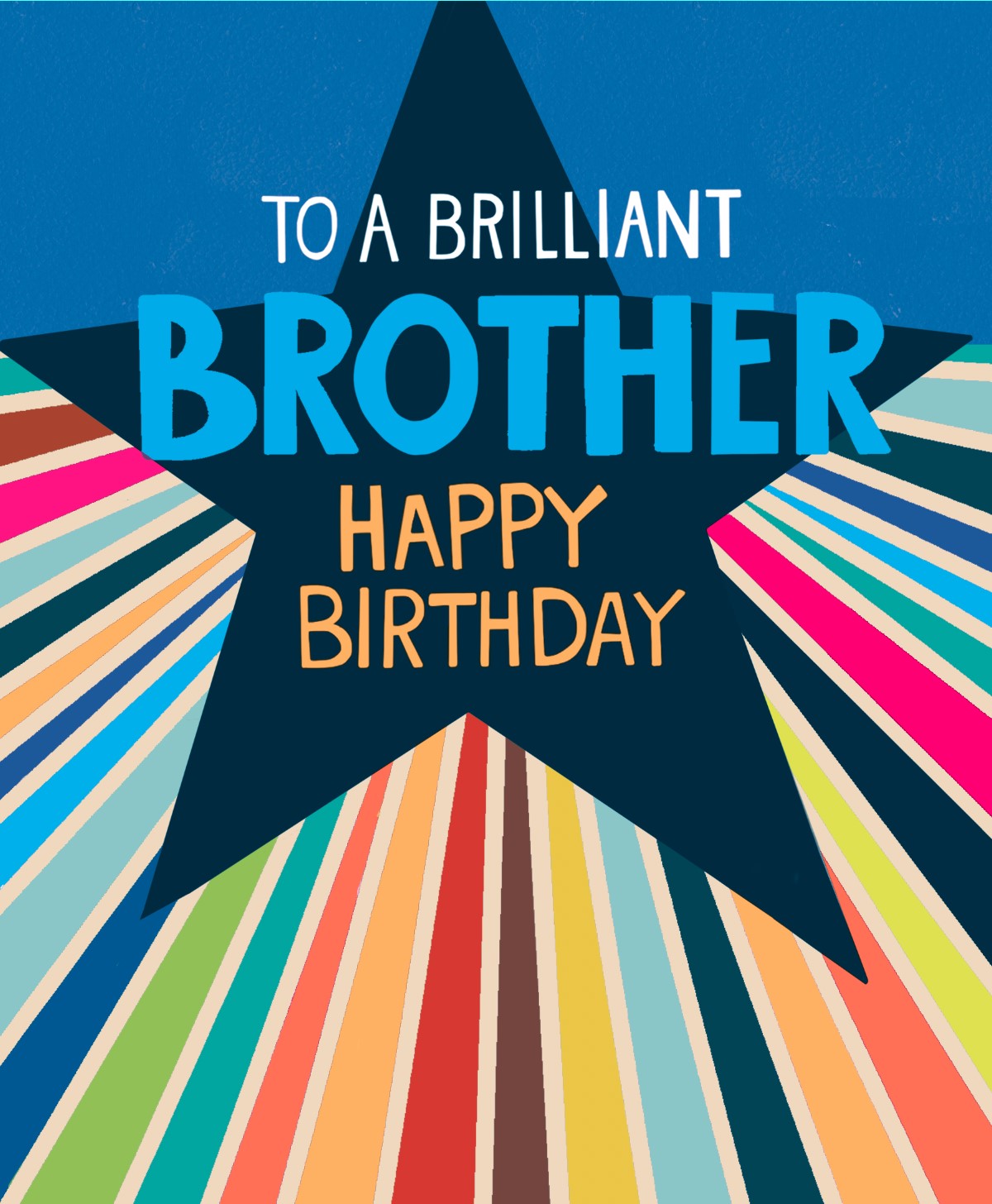 Card Birthday Brother