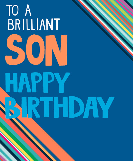 Card Birthday Son