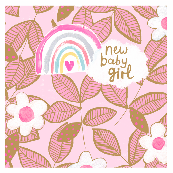 Greeting Card Baby Girl