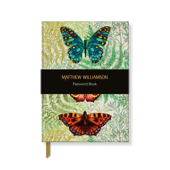 Butterfly Ferns Password Book