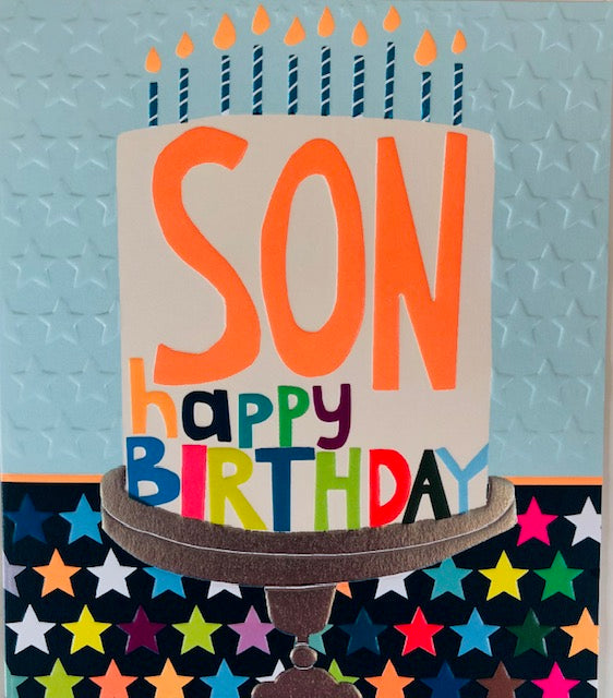 Card Birthday Son