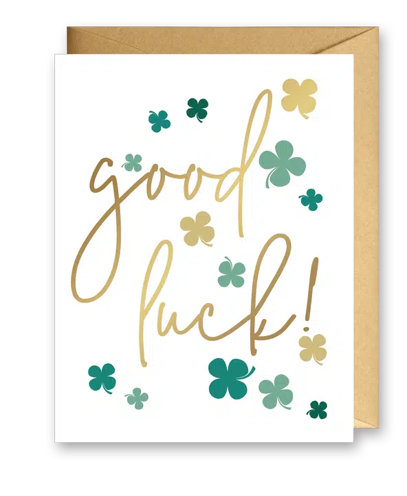 Card Good Luck!