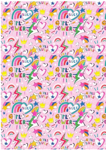 Girl Power Gift Wrap