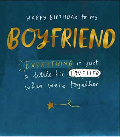Birthday Boyfriend