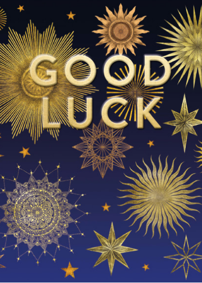 Greeting Card Good Luck