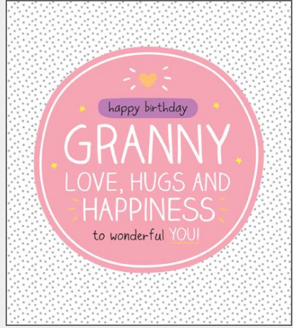 Birthday Granny