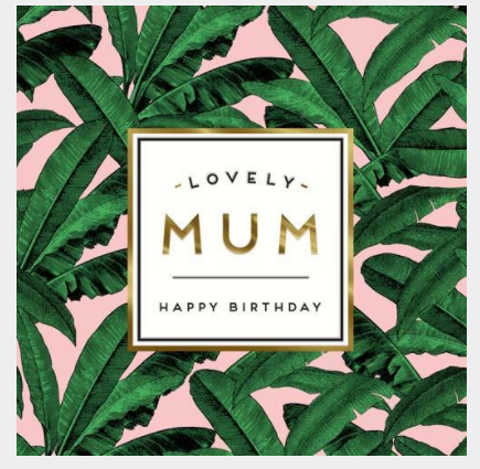 Card Birthday Mum