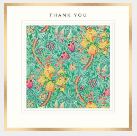 Card Thank You Pattern