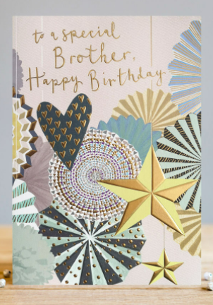 Card Birthday Brother