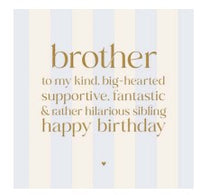 Birthday Brother