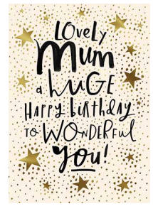 Card Birthday Mum