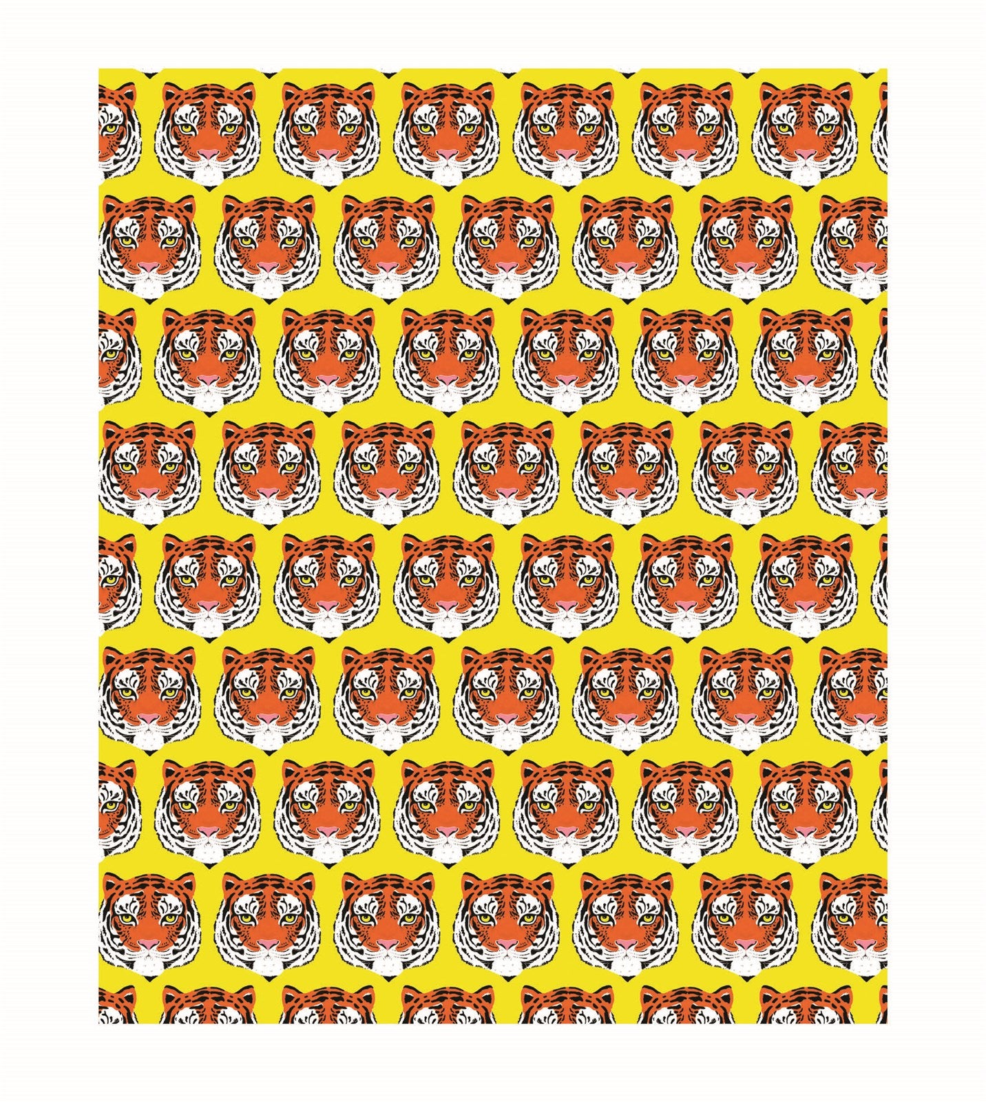 Tiger Face Gift Wrap