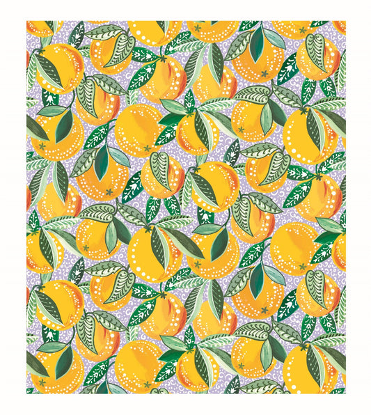 Oranges Gift Wrap