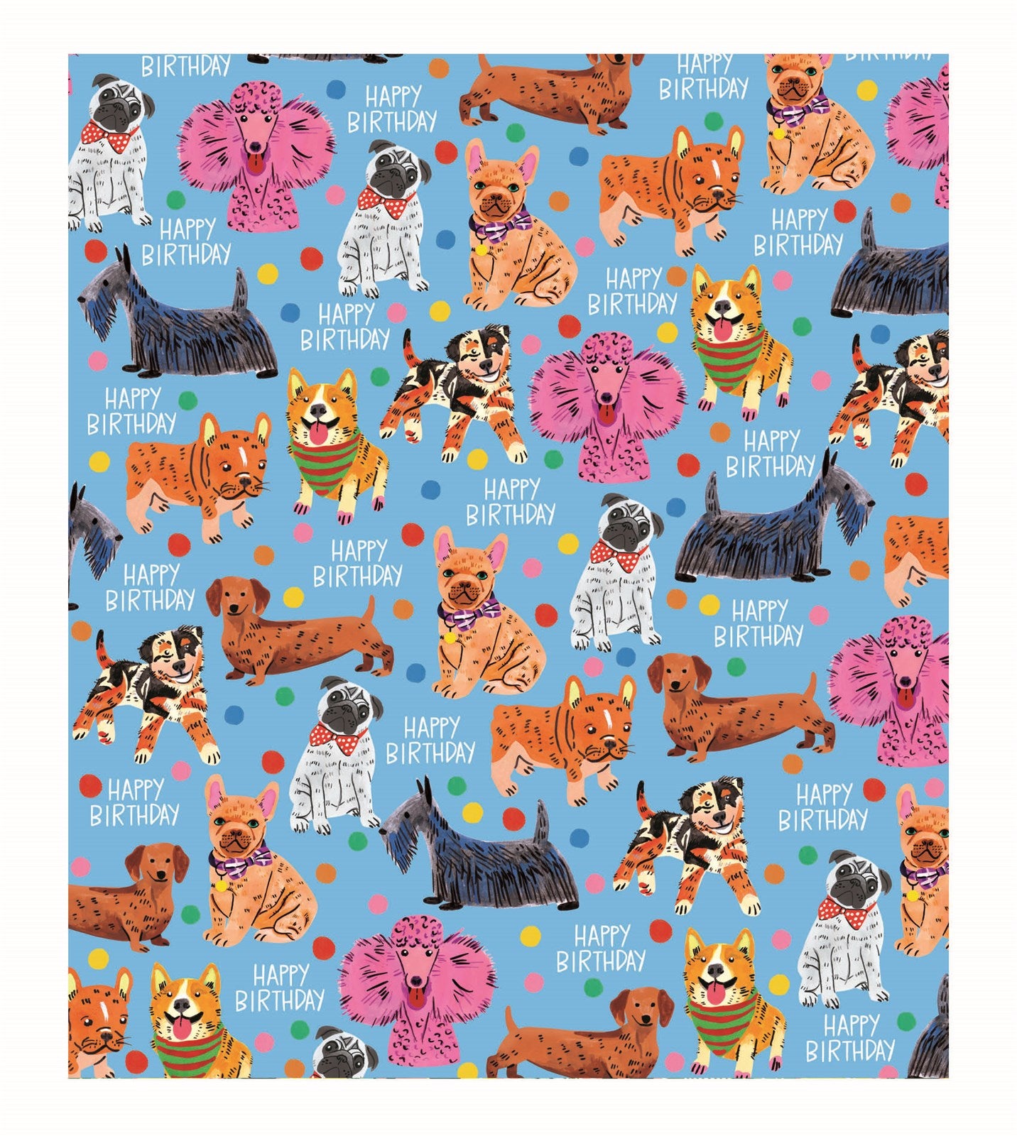 Kitsch Dog Gift Wrap