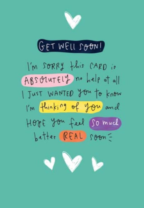 Get well soon