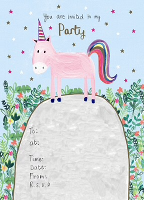 STATIONERY PARTY INVITE