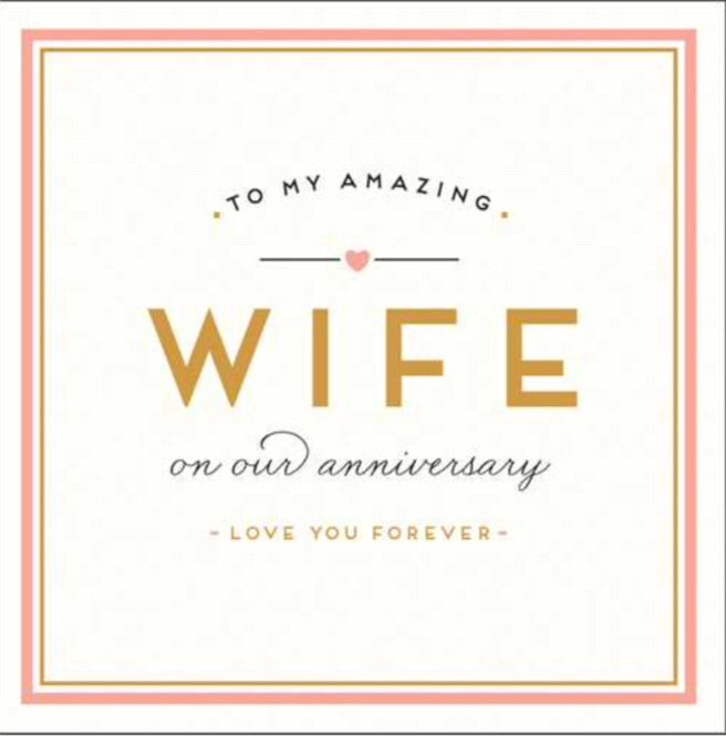 Anniversary Wife