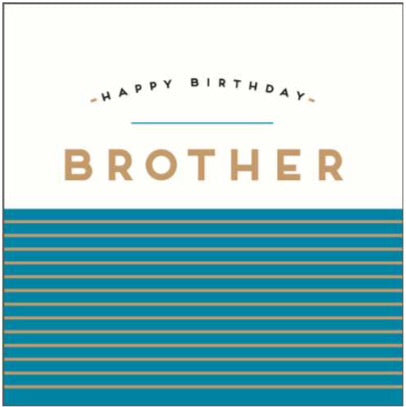 Card Birthday Brother