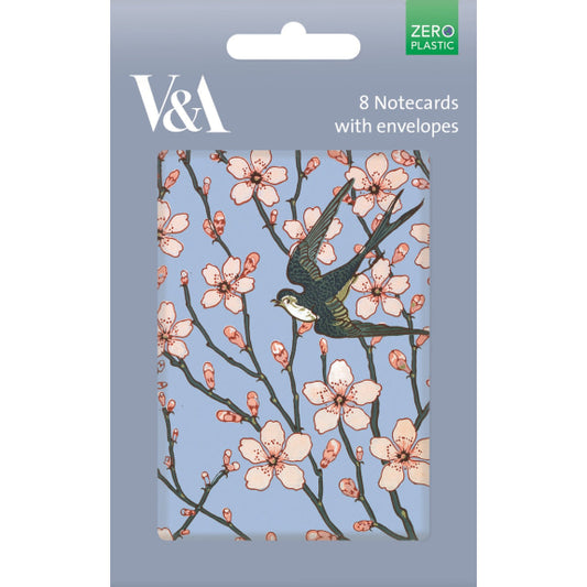 Almond Blossom & Swallow Card Pack
